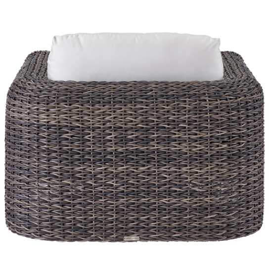 Universal Coastal Living Montauk Swivel Lounge Chair back