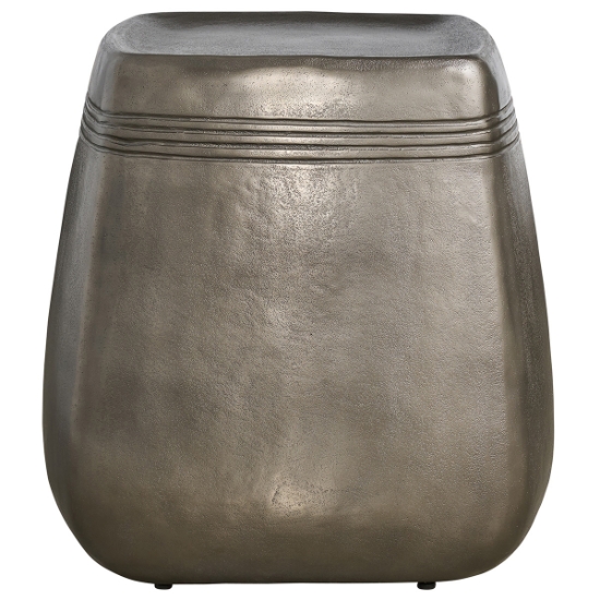 Universal Coastal Living Saratoga Aluminum End Table front