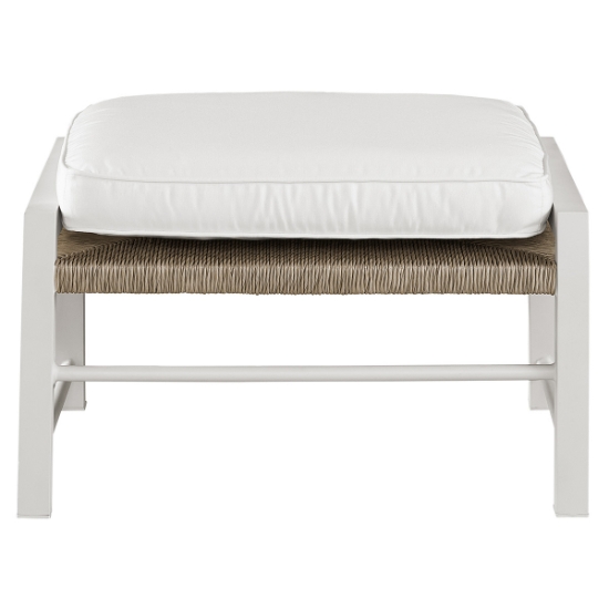 Universal Coastal Living Tybee Ottoman front