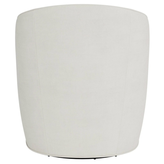 Universal Coastal Living Upholstery Burke Swivel Chair back