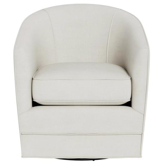 Universal Coastal Living Upholstery Burke Swivel Chair front