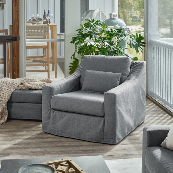 Universal Coastal Living Upholstery Brooke Chair lifestyle