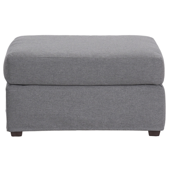 Universal Coastal Living Upholstery Brooke Ottoman front