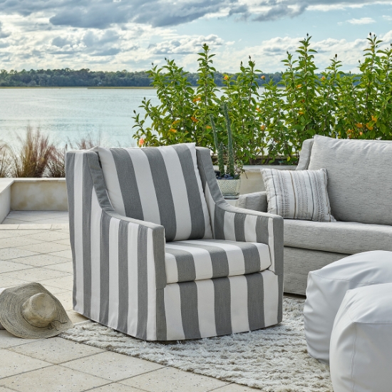 Universal Coastal Living Upholstery Hudson Chairs side