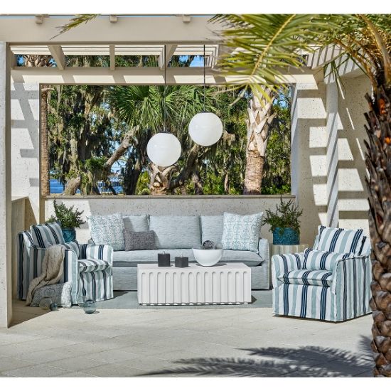 Universal Coastal Living Upholstery Hudson Sofa set
