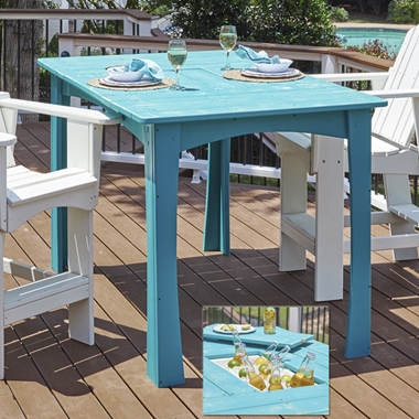 Uwharrie Chair Companion Bar Table with Cooler - 5092