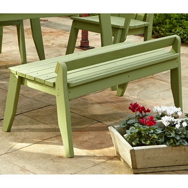 Uwharrie Chair Plaza Two-Seat Bench without Back - P097