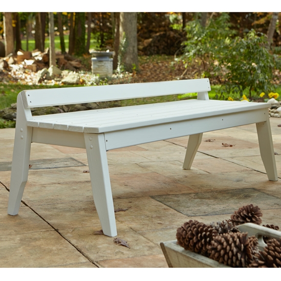 Uwharrie Chair Plaza Three Seat Bench Without Back P098