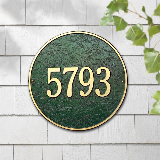 Round 15" Wall Plaque - One Line - 2100