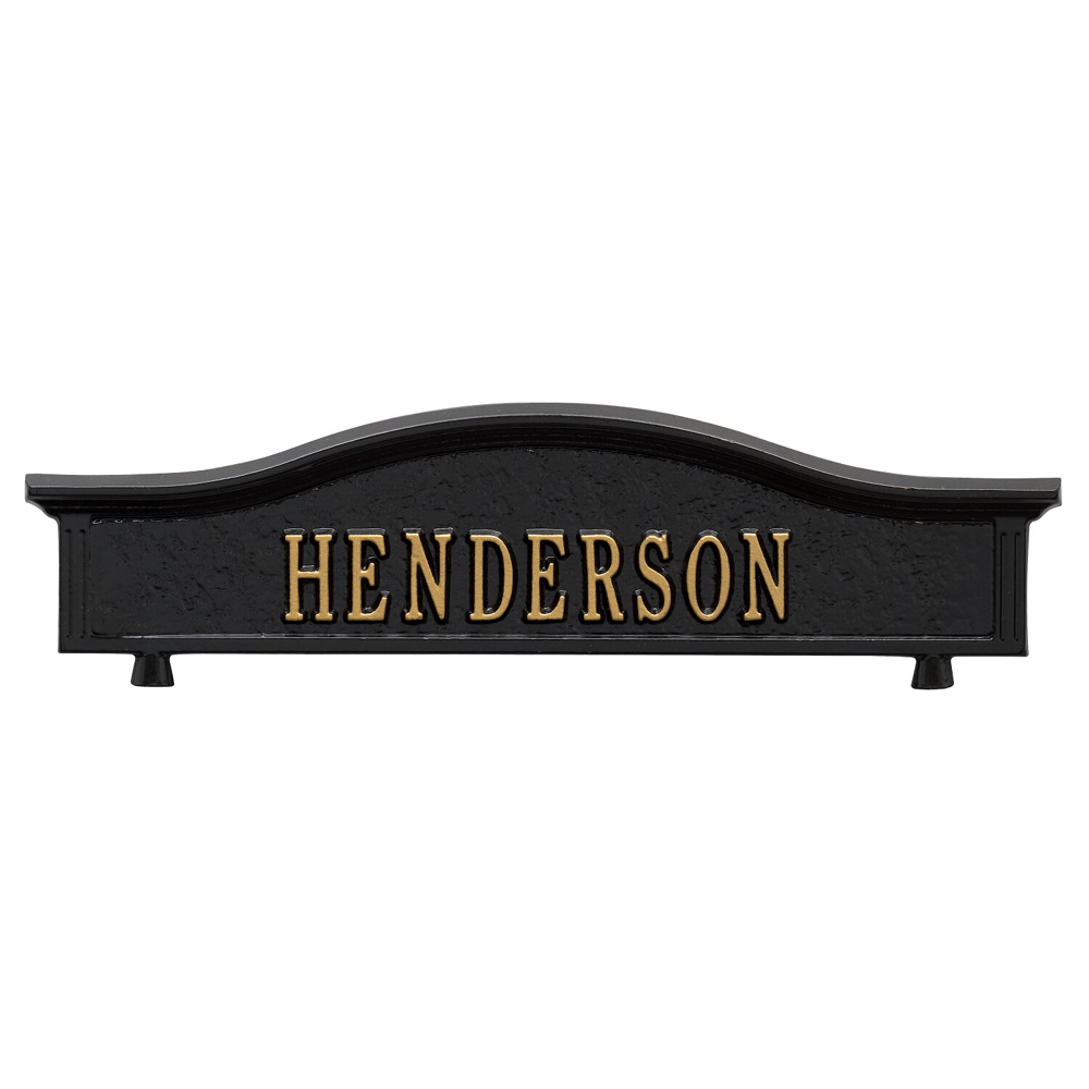 Whitehall Capitol Mailbox Personalized Two Sided Topper