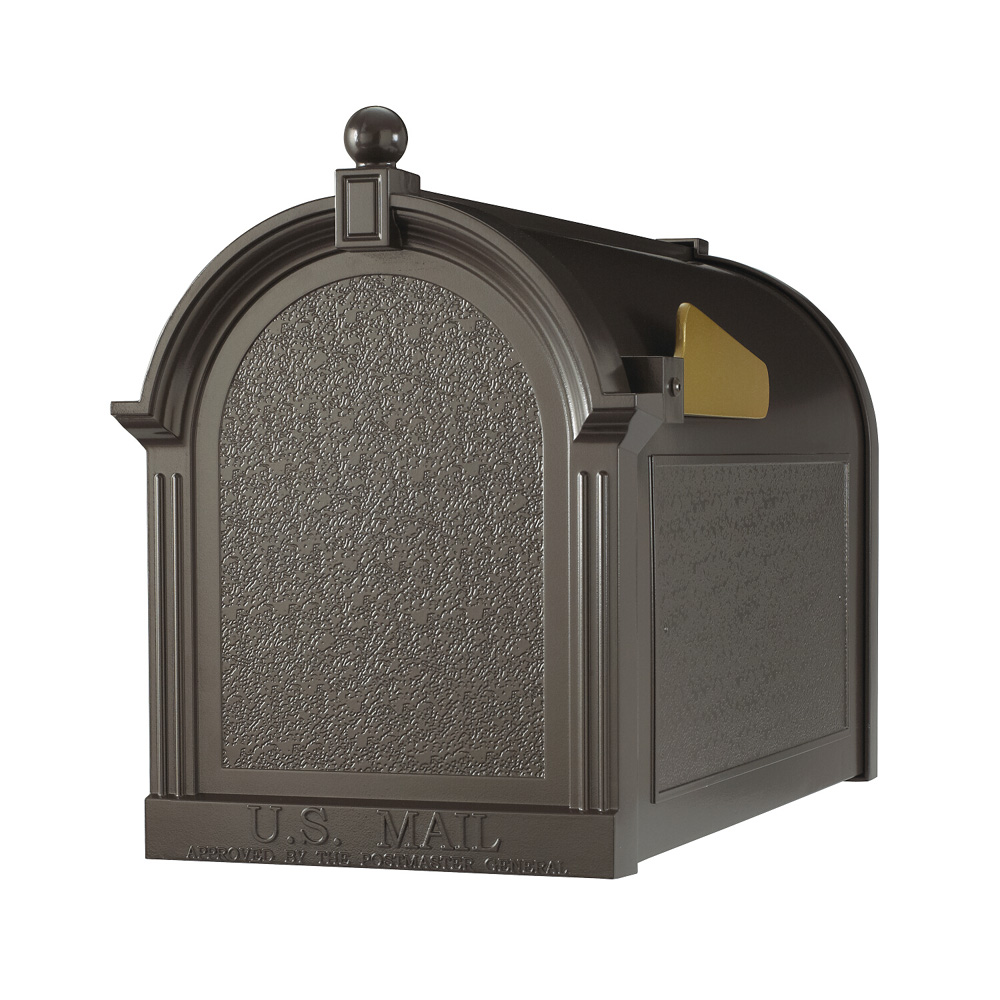 Whitehall Capitol Mailbox in Bronze