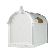 Capitol Mailbox in White