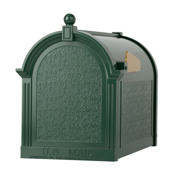 Whitehall Capitol Mailbox in Green