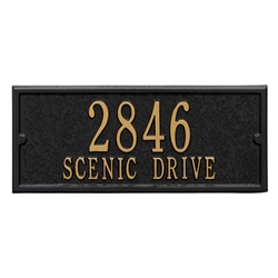 Whitehall Capitol Mailbox Personalized Side Plaque
