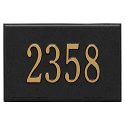 Whitehall Wall Mailbox Personalized Plaque