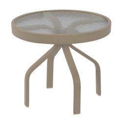 Windward Acrylic 24" Round Side Table - WT2418A