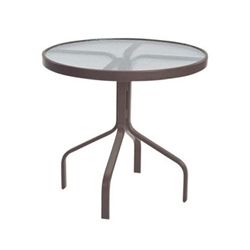Windward Acrylic 30" Round Dining Table - WT3018A