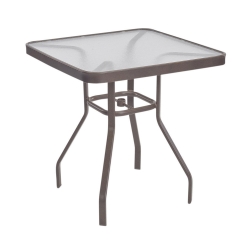 Windward Acrylic 32" Square Dining Table - WT3218SA