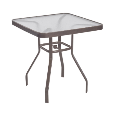 Windward Acrylic 32" Square Dining Table - WT3218SA