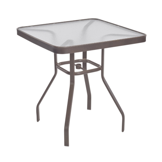 Windward Acrylic 32" Square Dining Table - WT3218SA