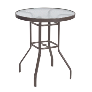 Windward Acrylic 36" Round Balcony Table - WT3618-36A