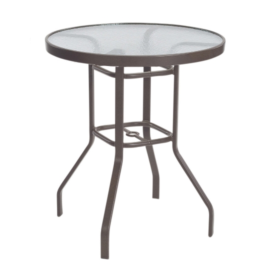 Windward Acrylic 36" Round Balcony Table - WT3618-36A
