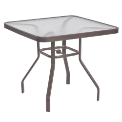 Windward Acrylic 36" Square Dining Table - WT3618SA