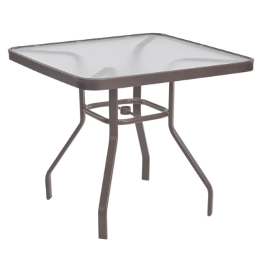 Windward Acrylic 36" Square Dining Table - WT3618SA