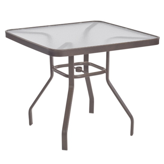 Windward Acrylic 36" Square Dining Table - WT3618SA