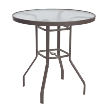 Windward Acrylic 42" Round Balcony Table - WT4218-36A