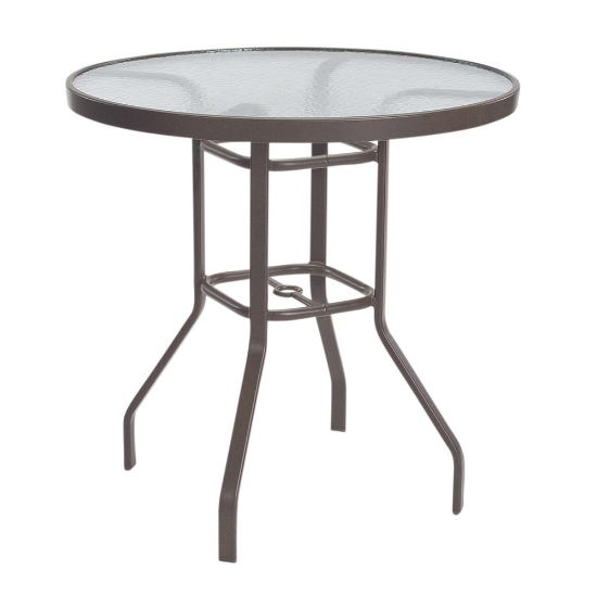 Windward Acrylic 42" Round Balcony Table - WT4218-36A