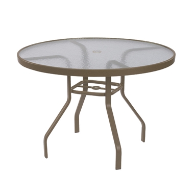 Windward Acrylic 42" Round Dining Table - WT4218A