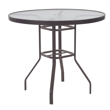 Windward Acrylic 42" Round Bar Table - WT4218BA