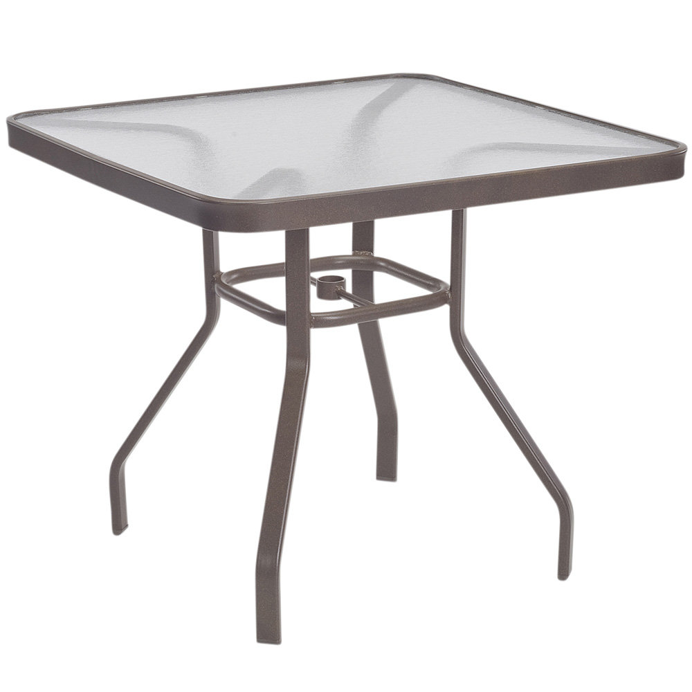 Windward Acrylic 42" Square Dining Table - WT4218SA