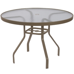 Windward Acrylic 48" Round Dining Table - WT4818A