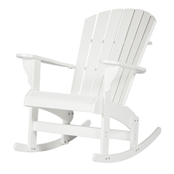 Windward Marine Grade Polymer Adirondack Rocking Chair - W4491