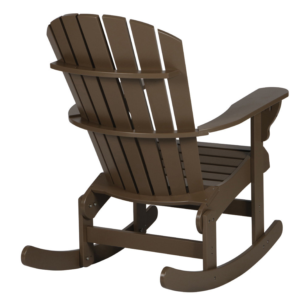 Windward Adirondack Rocking Chair back detail