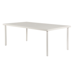 Windward Avalon Aluminum 42" x 76" Rectangular Dining Table - KD4276-04SAVU