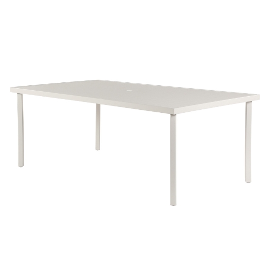 Windward Avalon Aluminum 42" x 76" Rectangular Dining Table - KD4276-04SAVU
