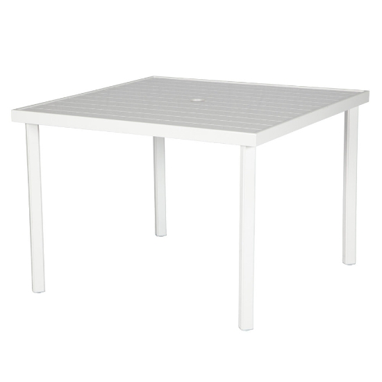 Windward Avalon Aluminum 60" Square Dining Table - KD6004SAVU