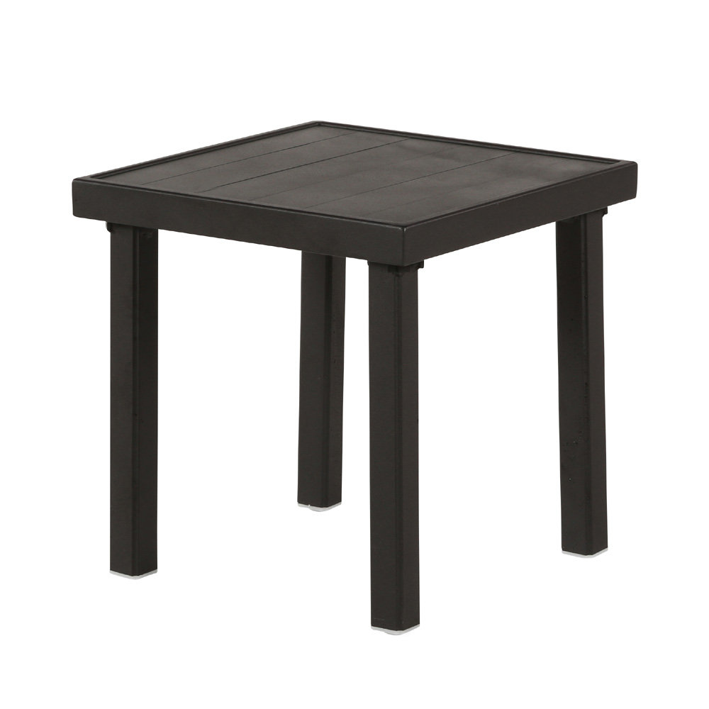 Windward Avalon Aluminum 18" Square Side Table - WT1804SAV