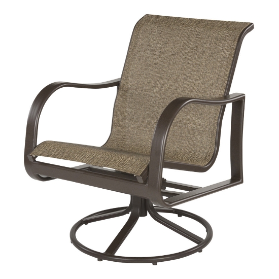 Windward Corsica Sling Dining Swivel Rocker - W0635
