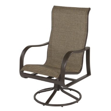 Windward Corsica Sling High Back Swivel Rocker - W0635HB