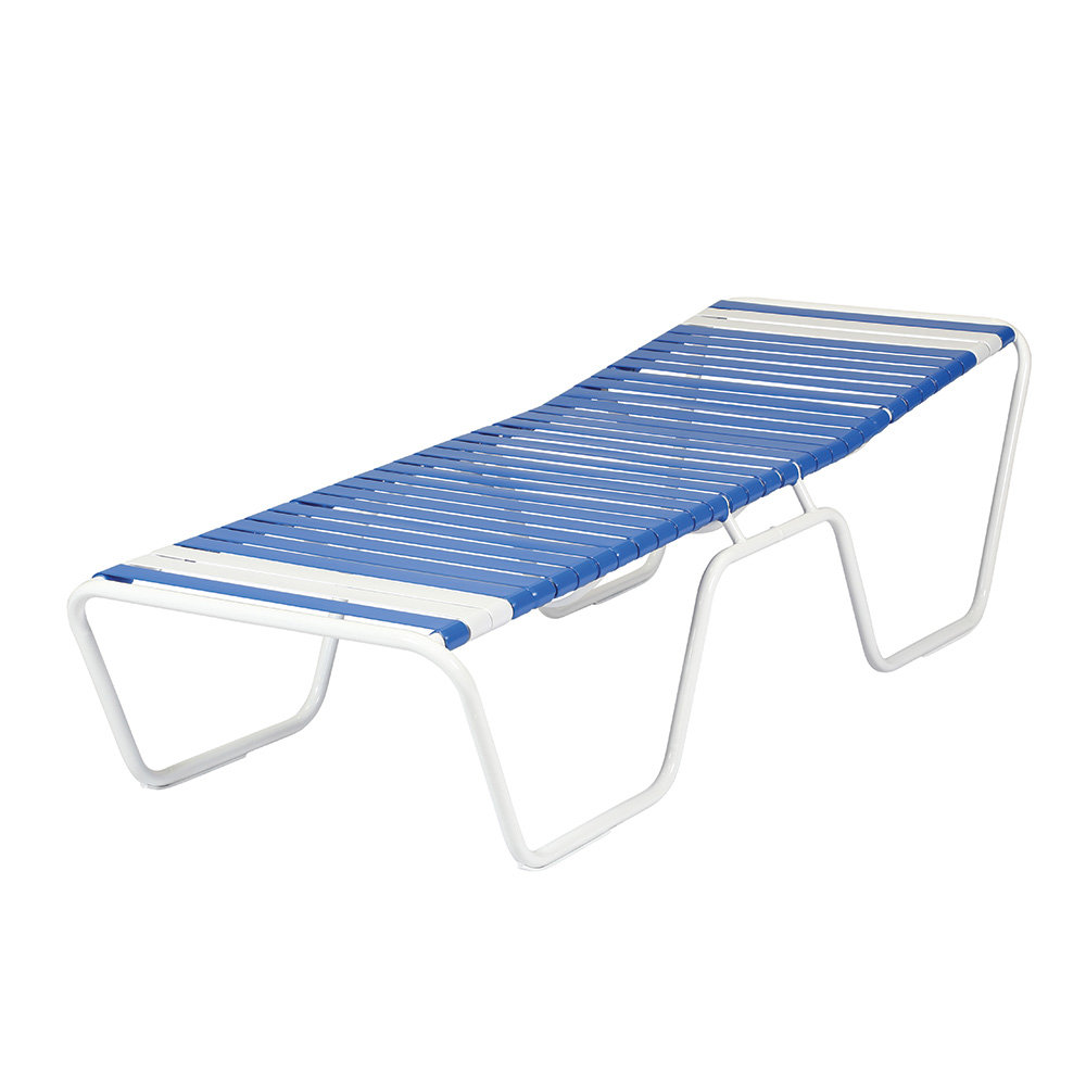 Windward Country Club Strap Armless Sun Cot Chaise - W0316