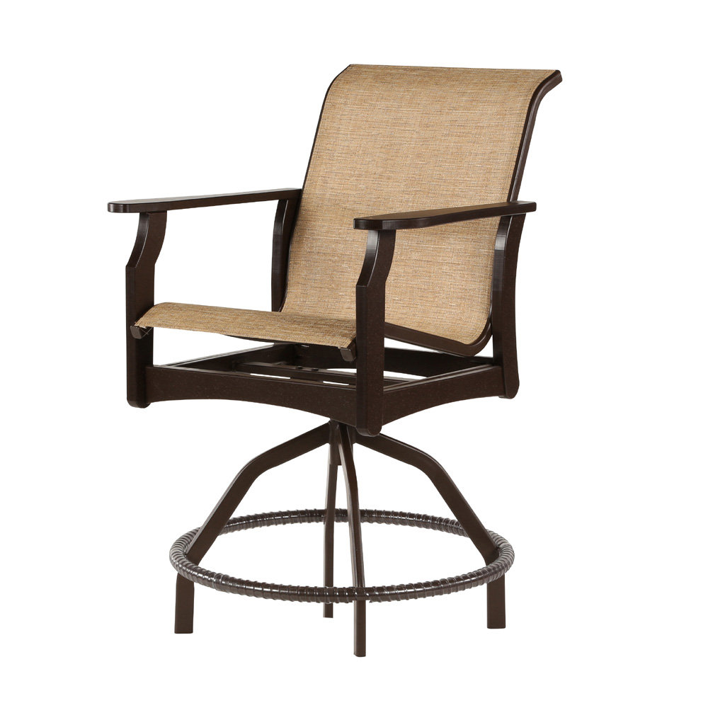 Windward Covina MGP Sling Swivel Balcony Chair - W5838