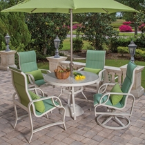 Eclipse Sling Outdoor Dining Set for 4