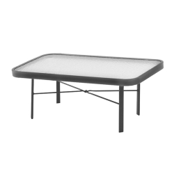 Windward Glass 24" x 36" Rectangular Coffee Table - WT2436-18G
