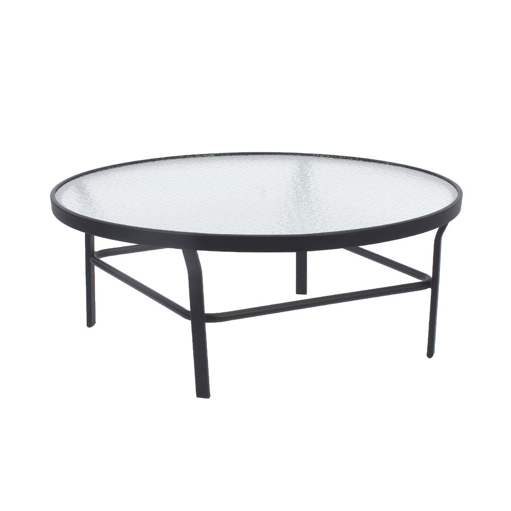 Windward Glass 36" Round Conversation Table - WT3618CDG