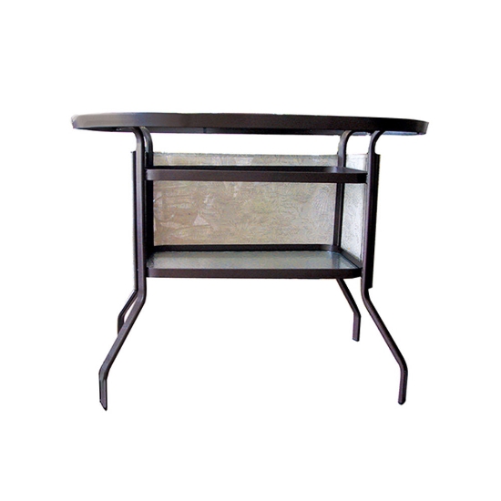 Windward bar table back detail
