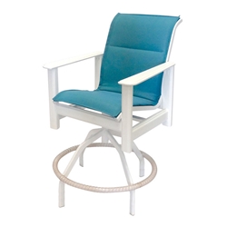 Windward Hampton Sling Swivel Bar Chair - W6837